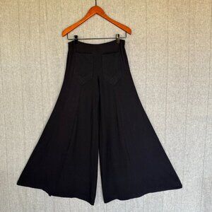 Vintage Pant House High Waist Size Zipper Palazzo Extra Wide Pants Size S / XS